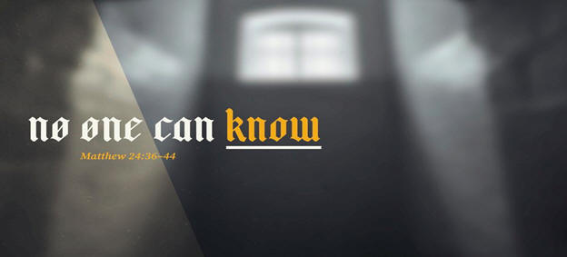 no one can know