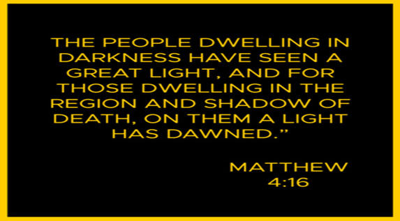 Seen a GREAT Light!