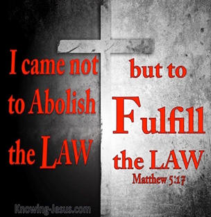 Fulfill the Law