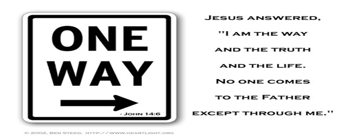 one way