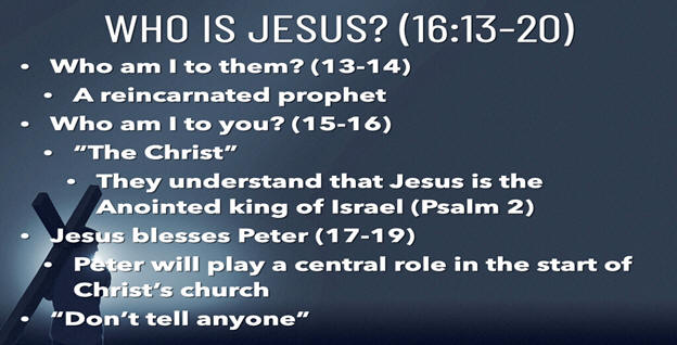 Who is Jesus?