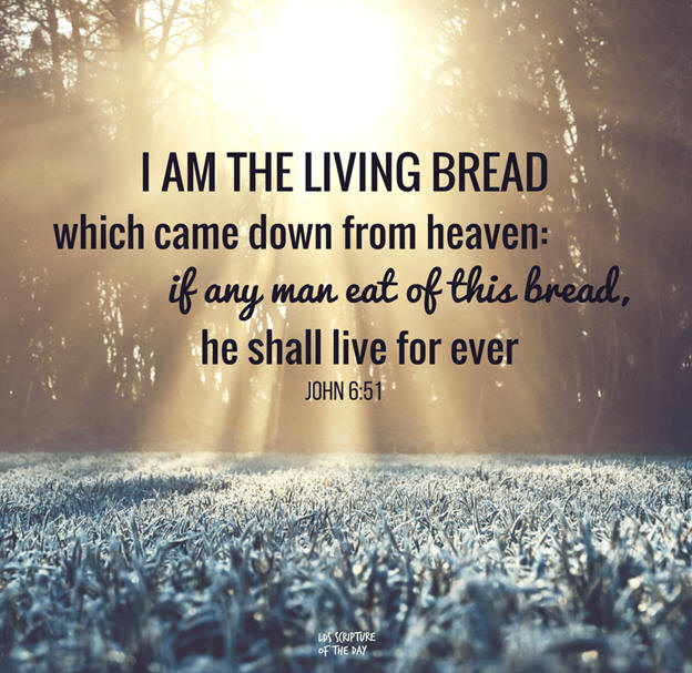 I am the living bread