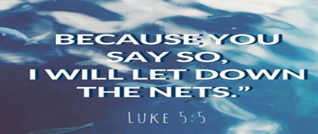 let down the nets