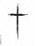 Hand drawn black grunge cross icon, simple Christian cross sign, hand-painted cross, Cross painted brushes. Easter background.