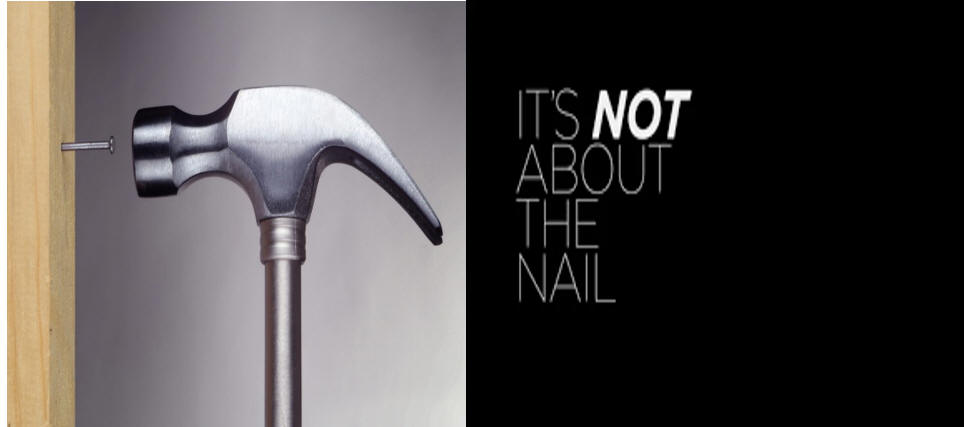 it's not about the nail