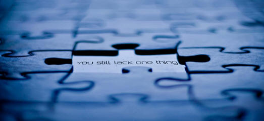 You Still Lack One Thing