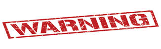 warning
